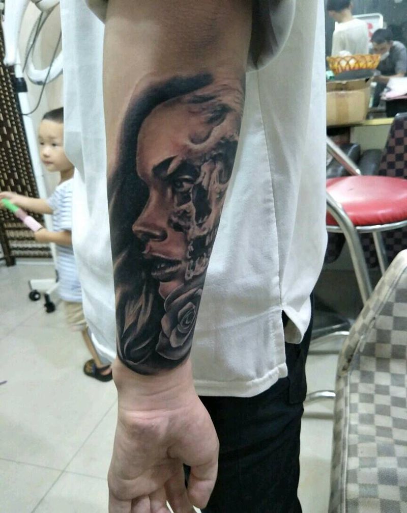 欧美风纹身图片