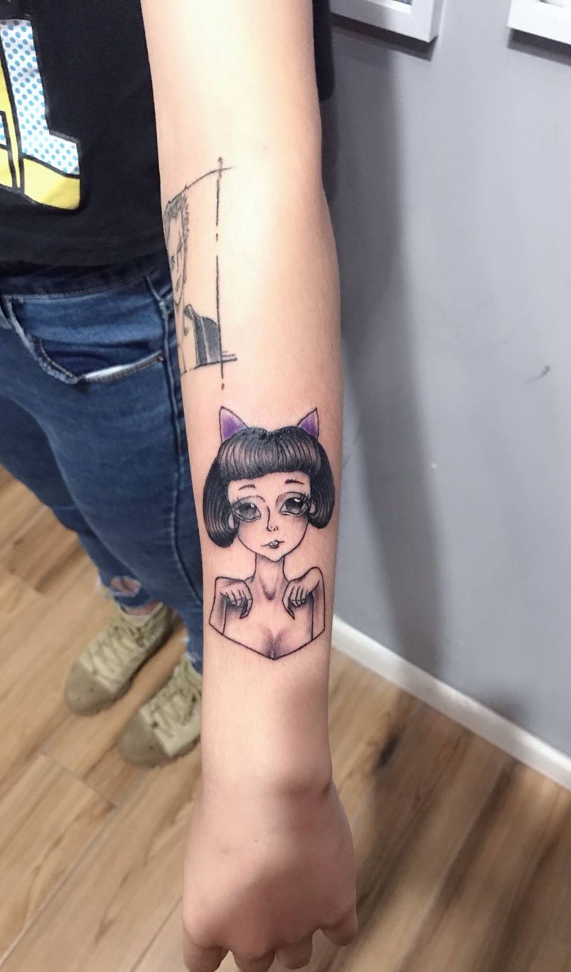 小萝莉纹身图片