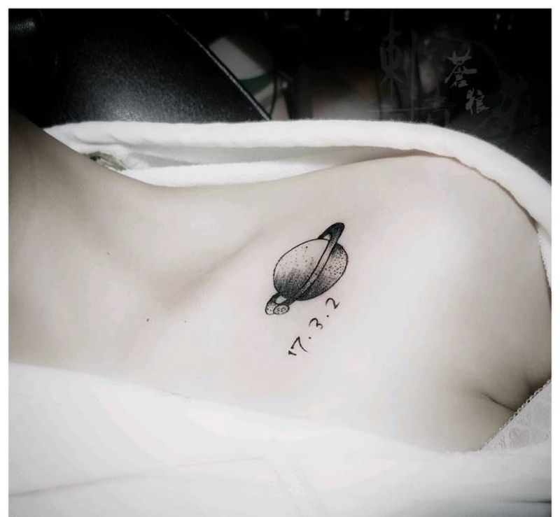 星球纹身图片