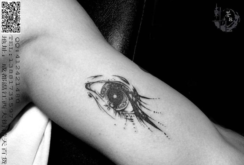 眼纹身图片