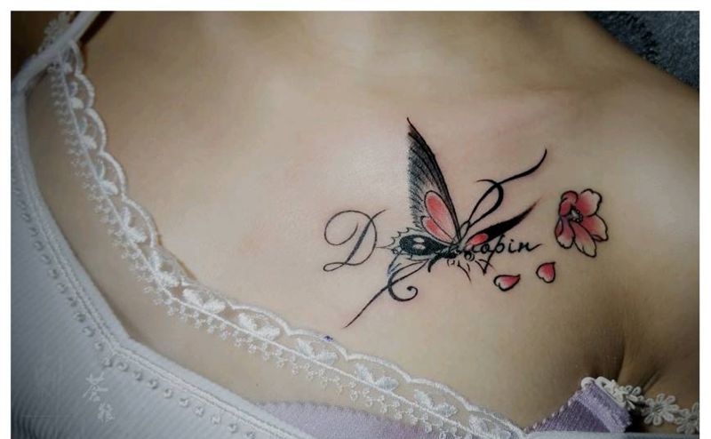 蝴蝶纹身图片