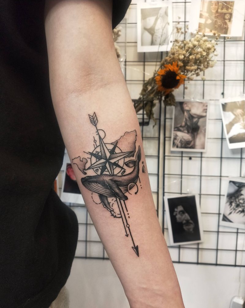 几何纹身纹身图片_手臂手部几何纹身图案