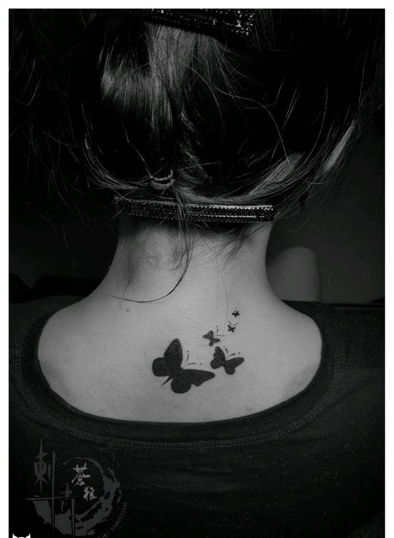 蝴蝶纹身图片