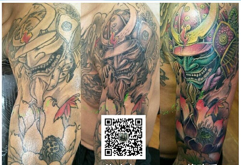 修改花臂纹身图片