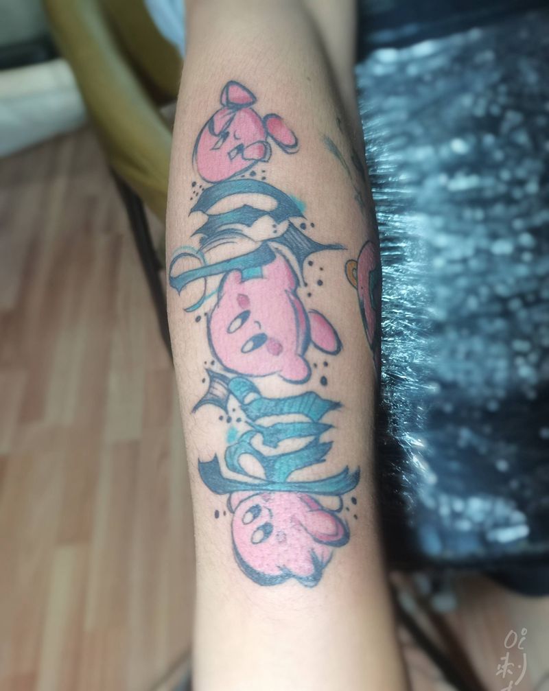 柯基纹身图片_手部纹身图案