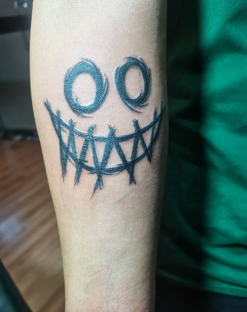 恶魔纹身图片_手臂纹身图案