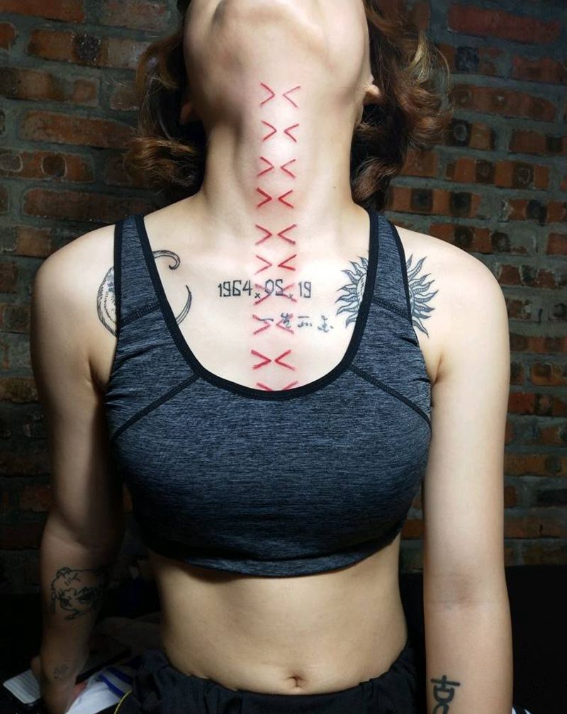 乱纹的纹身图片