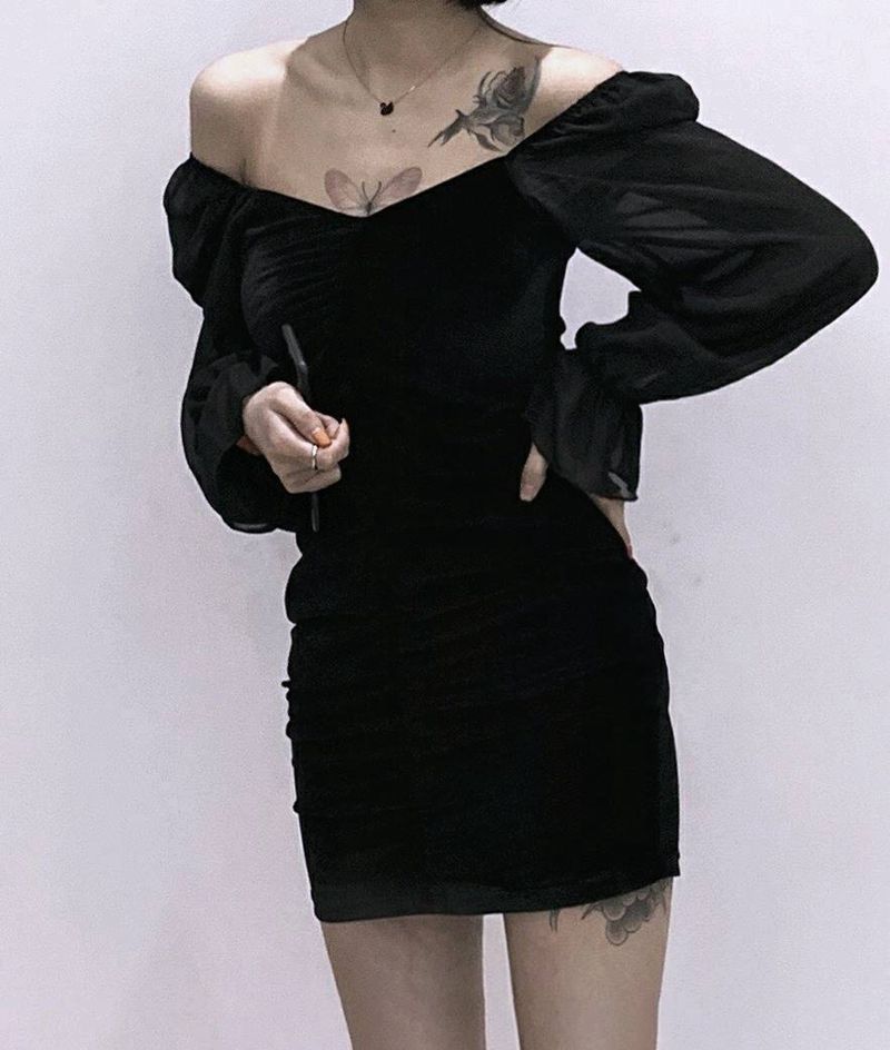 买家秀纹身图片_肩部胸部纹身图案