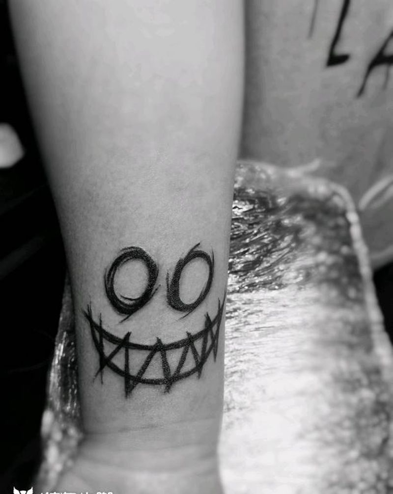 哈哈纹身图片_手臂纹身图案