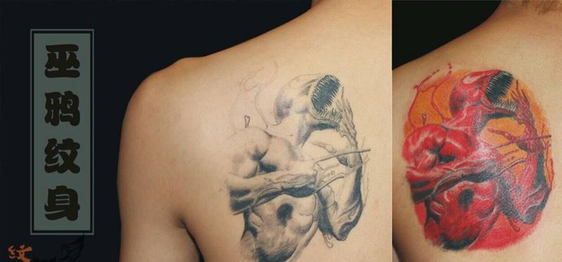 猎杀者纹身图片