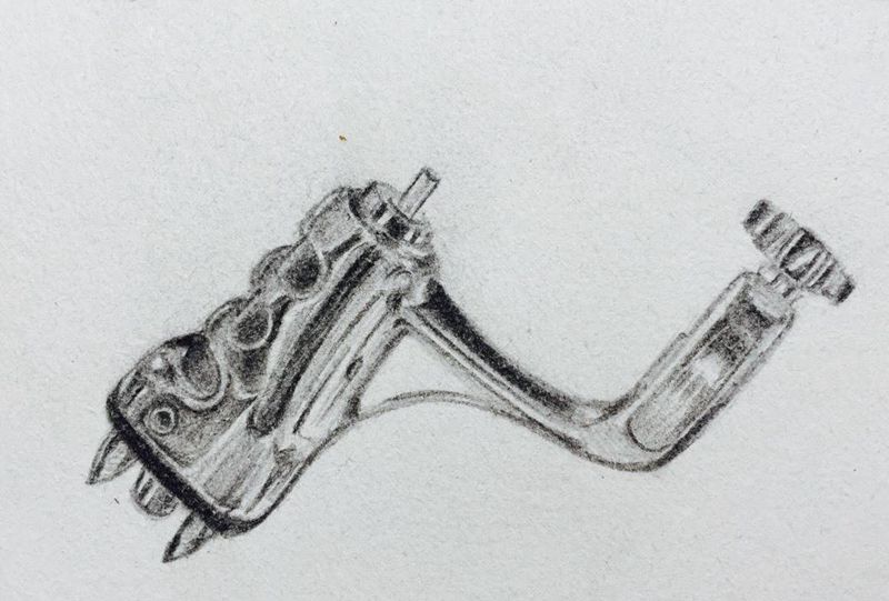 纹身机马达机纹身图片