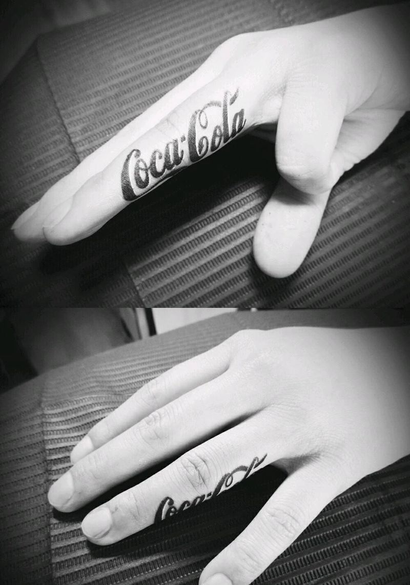 CocaCola纹身图片