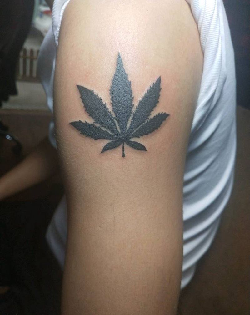 什么叶？纹身图片