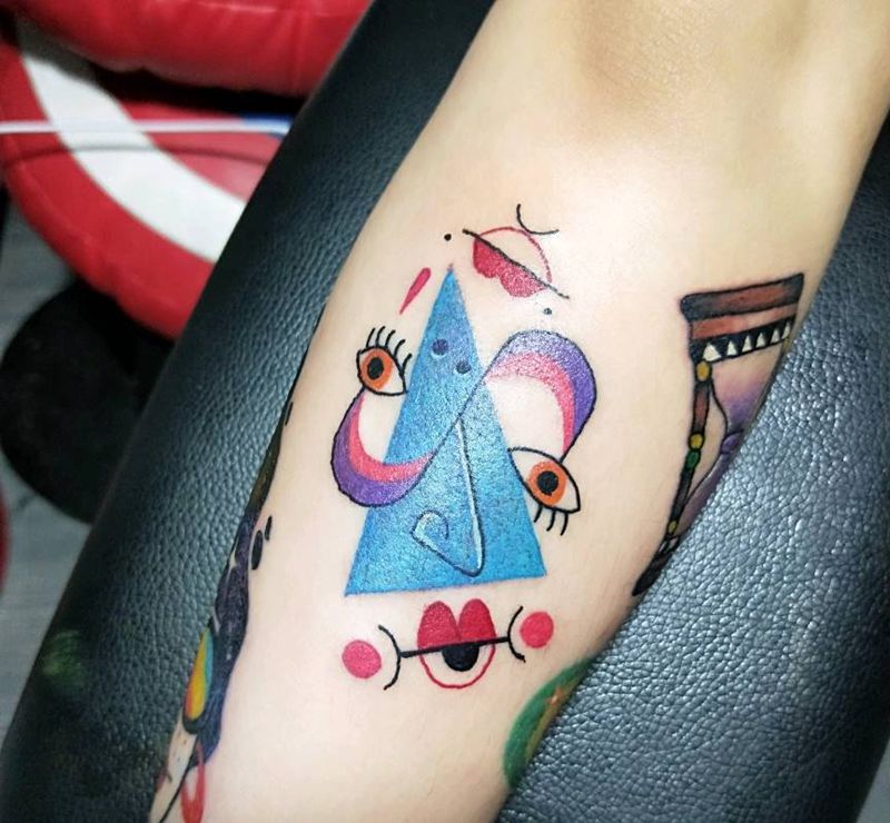 小清新纹身图片