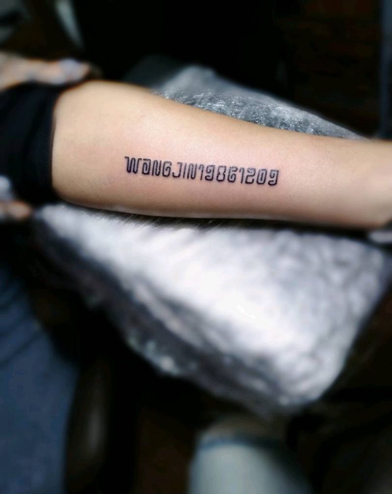 字体纹身图片_手部纹身图案