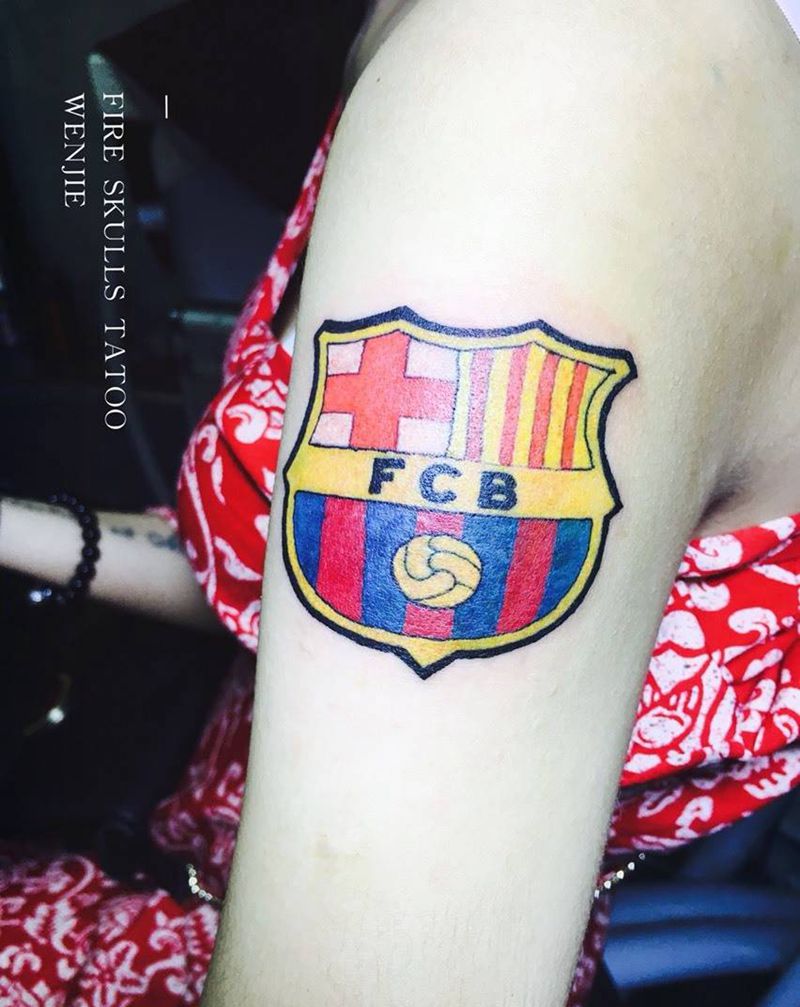 球迷朋友的爱纹身图片