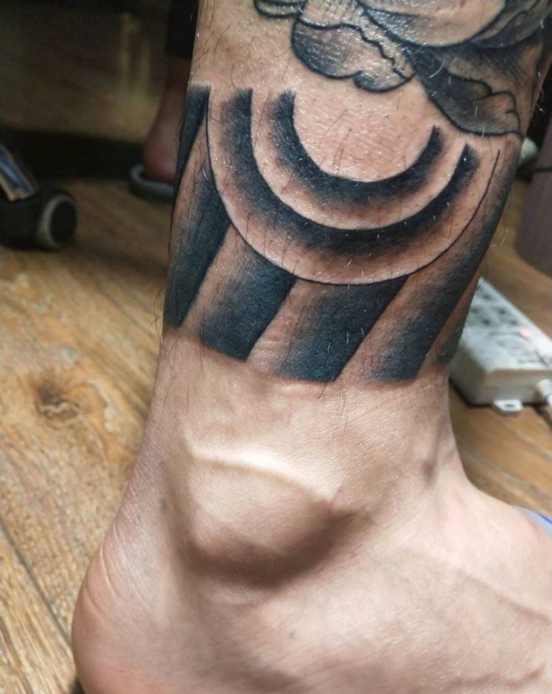 传统点纹身图片