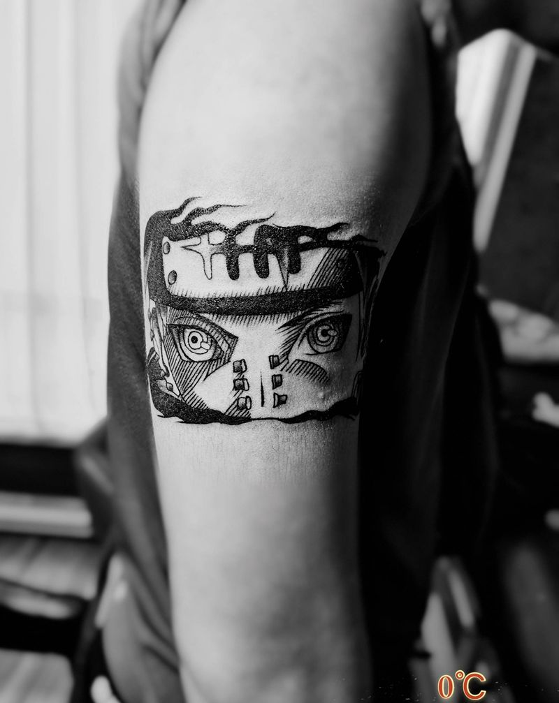 刺客纹身图片_手臂纹身图案