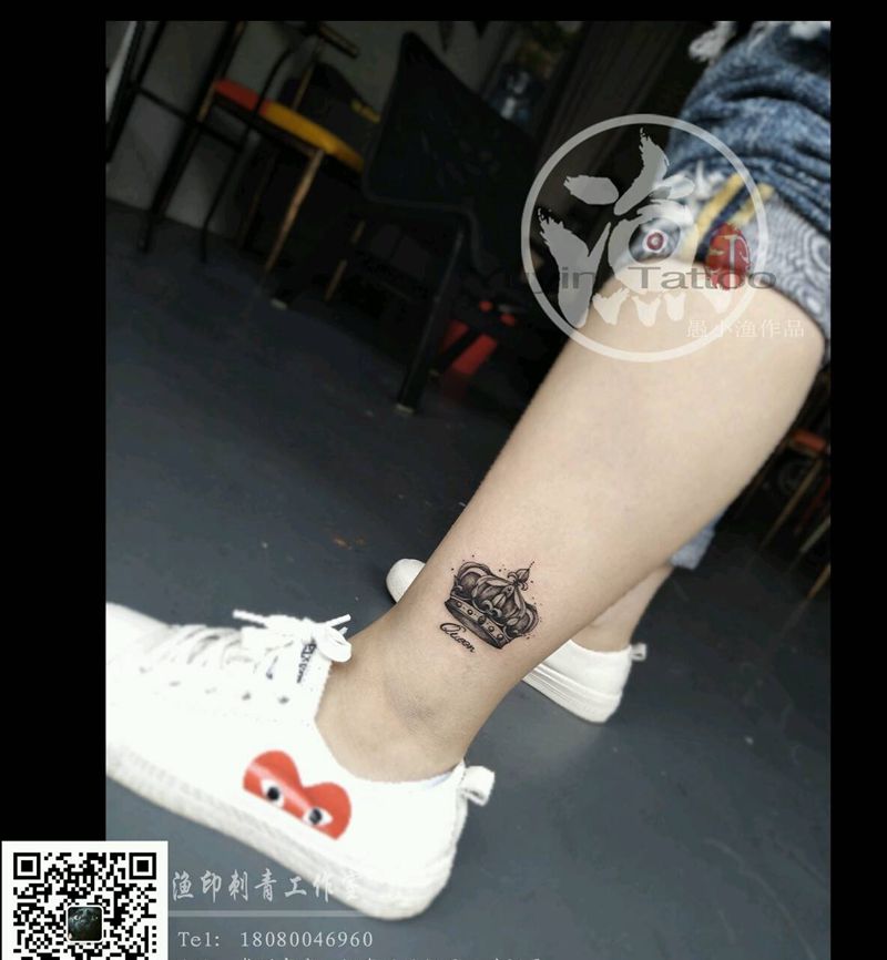 皇冠纹身图片