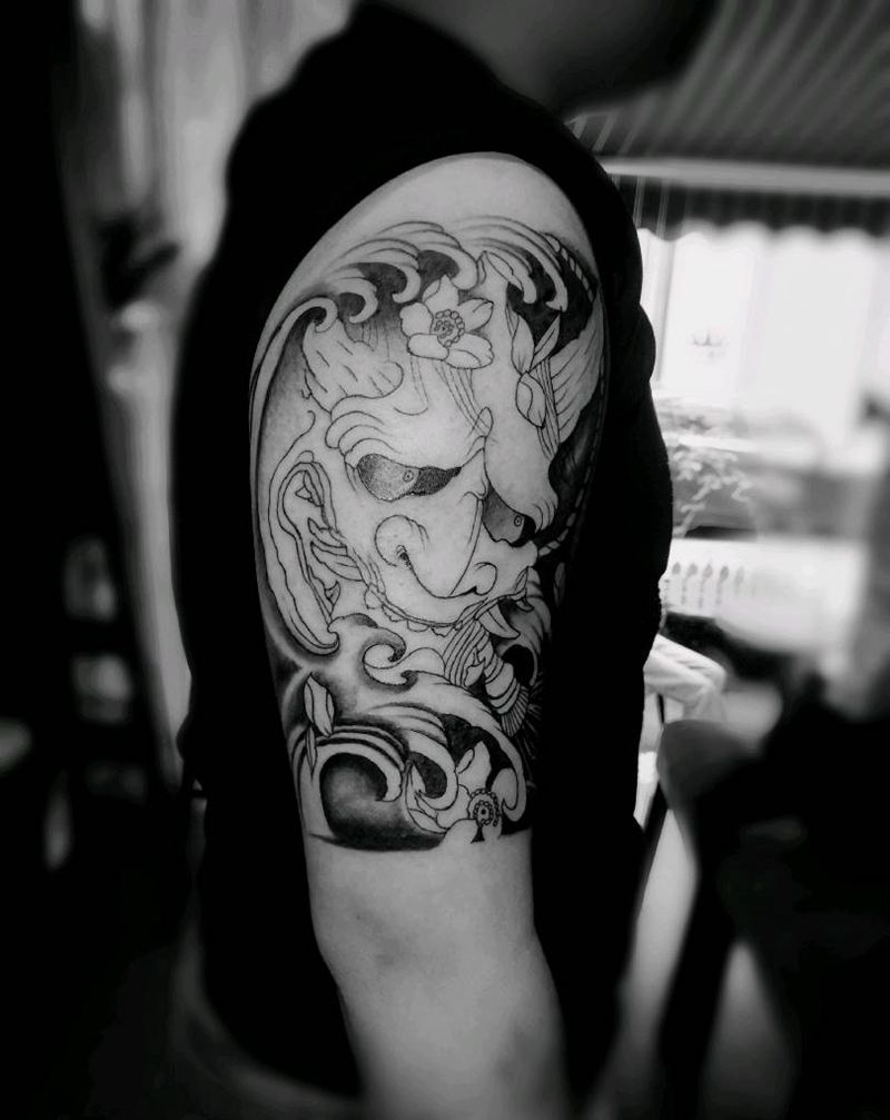 般若纹身图片_手臂纹身图案