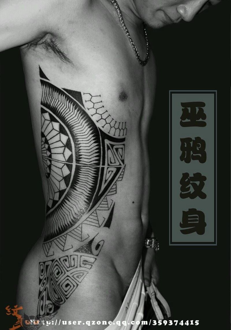 玛雅图腾纹身图片
