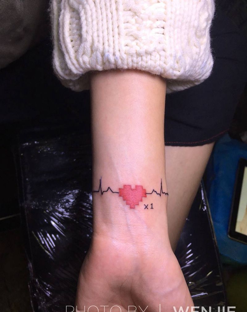 少女心+1纹身图片_成品手臂清新人物火骷髅纹身图案