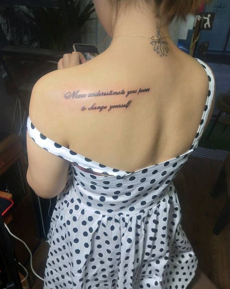 英文纹身图片_肩部纹身图案