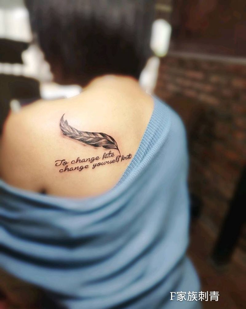 背后的故事纹身图片