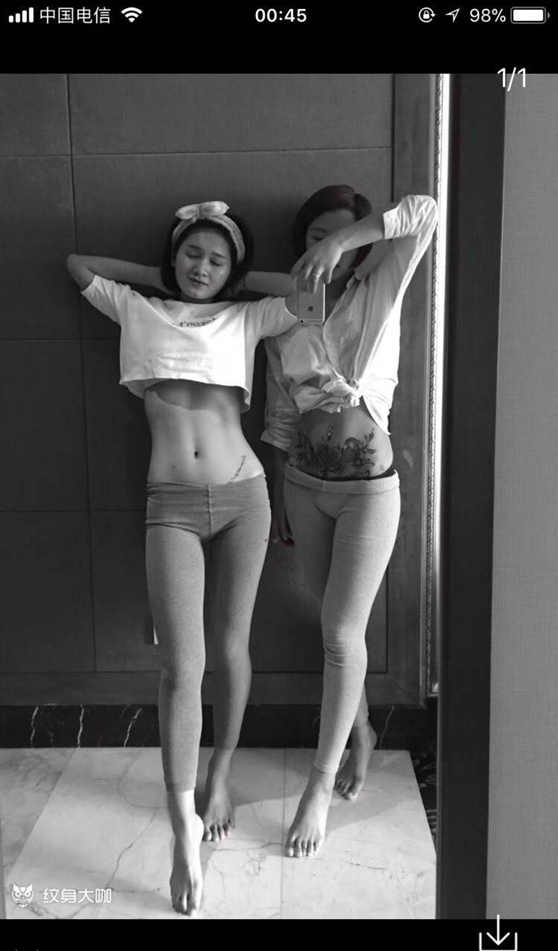 买家秀纹身图片_成品自贡火骷髅纹身图案