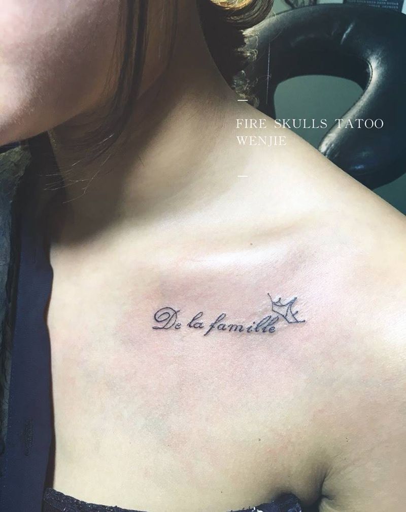 小清新纹身图片