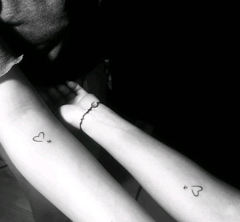 好闺蜜纹身图片