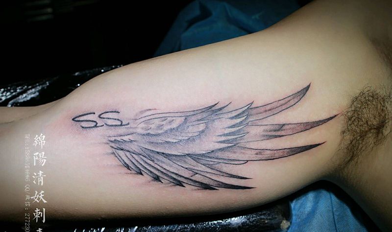 翅膀纹身纹身图片