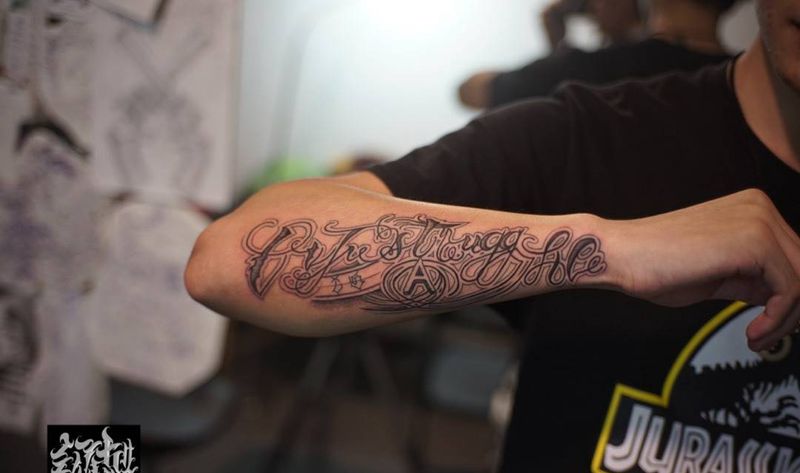 花体设计纹身图片