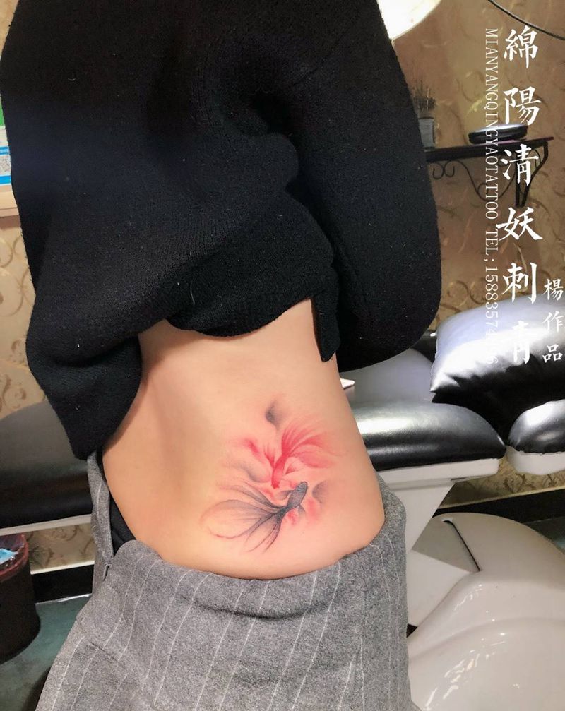 金鱼纹身图片