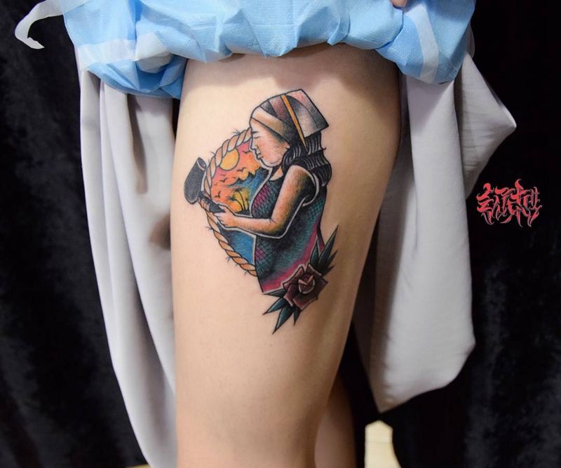 幻刺崐作品纹身图片