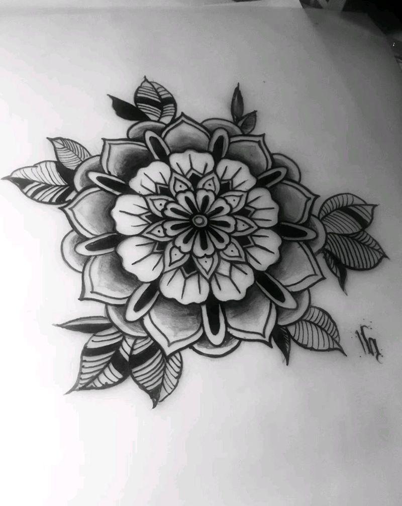 撸个稿子#old schoo纹身图片