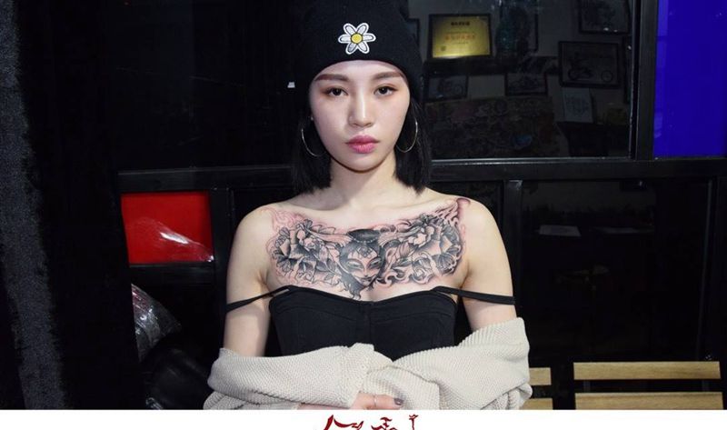 未完成，下次彩色部分纹身图片