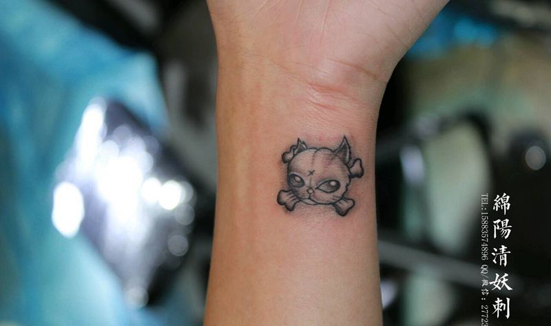 小恶魔纹身图片