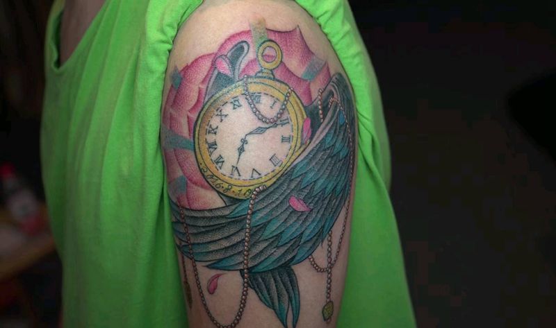 生命延续的时刻纹身图片