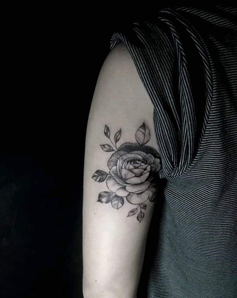 疤痕遮盖纹身图片_手臂纹身图案