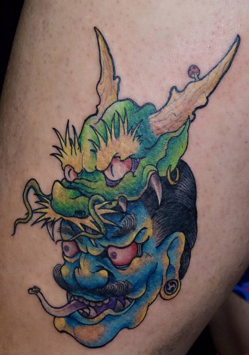 新传统，原创设计纹身图片