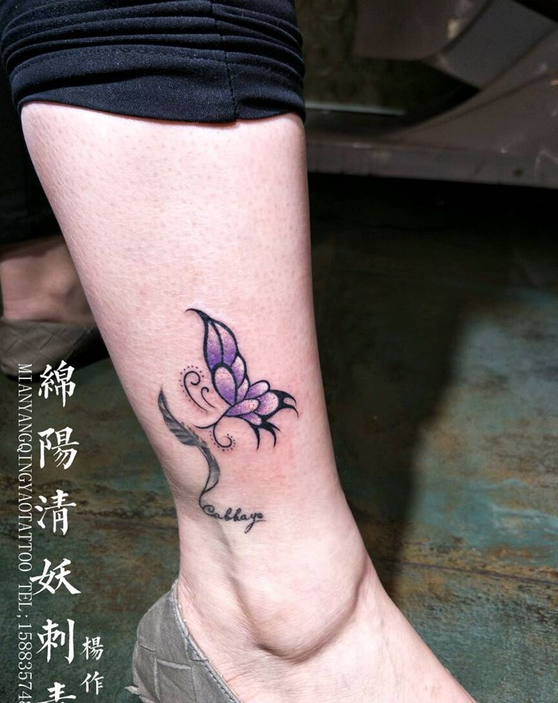 蝴蝶纹身图片