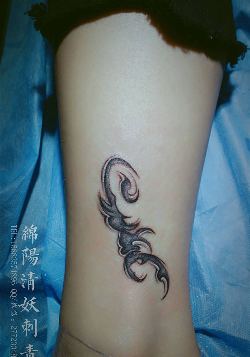 星座纹身，这是什么星座[白眼]纹身图片