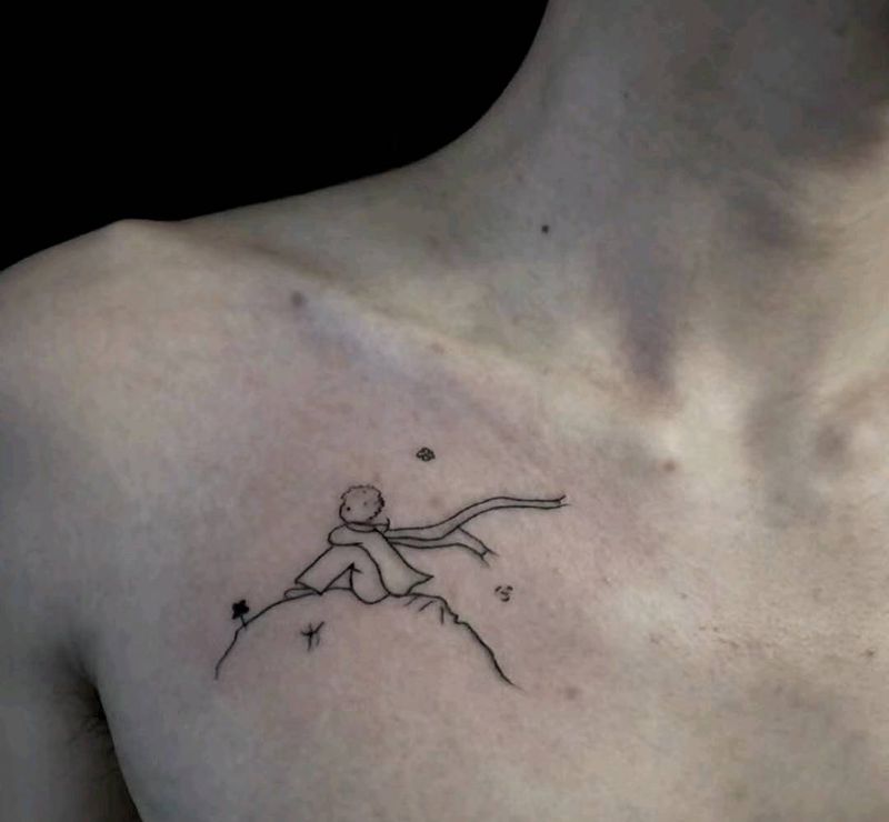 小王子纹身图片