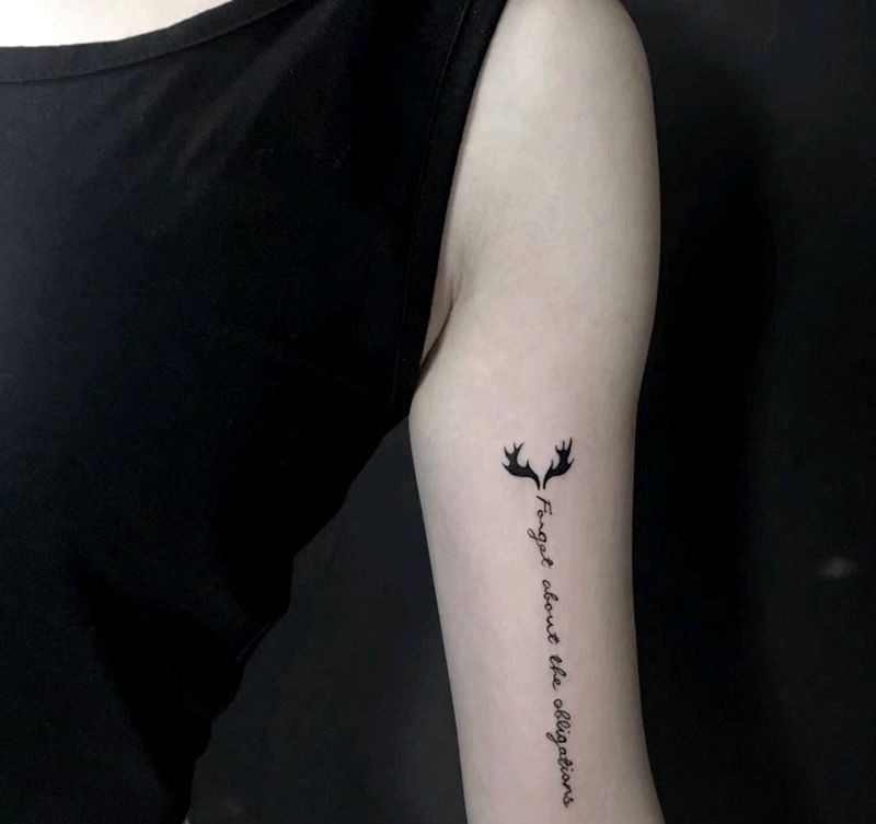 英文纹身图片_手臂纹身图案