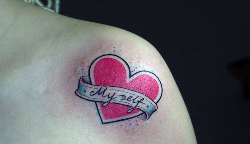 爱自己纹身图片