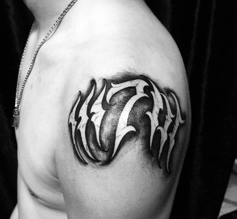 幻刺崐作品纹身图片