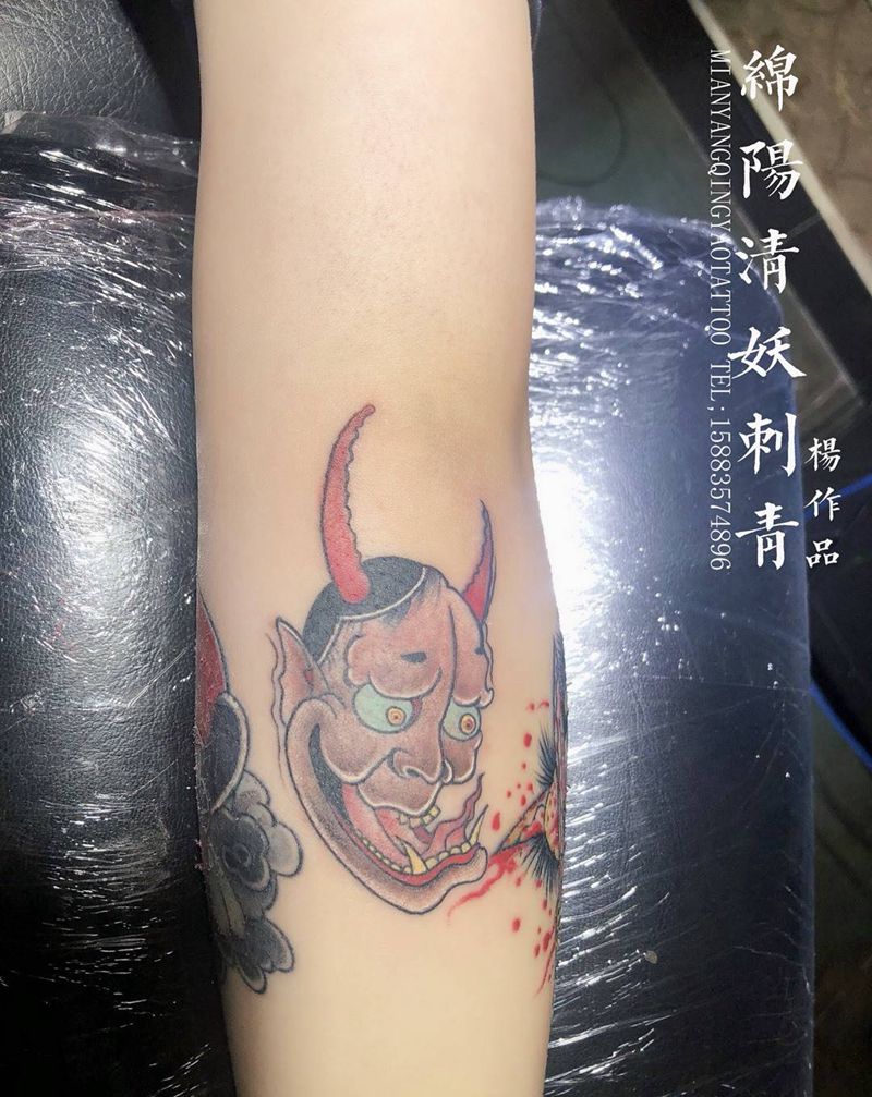 日式传统纹身 店长-杨作品纹身图片