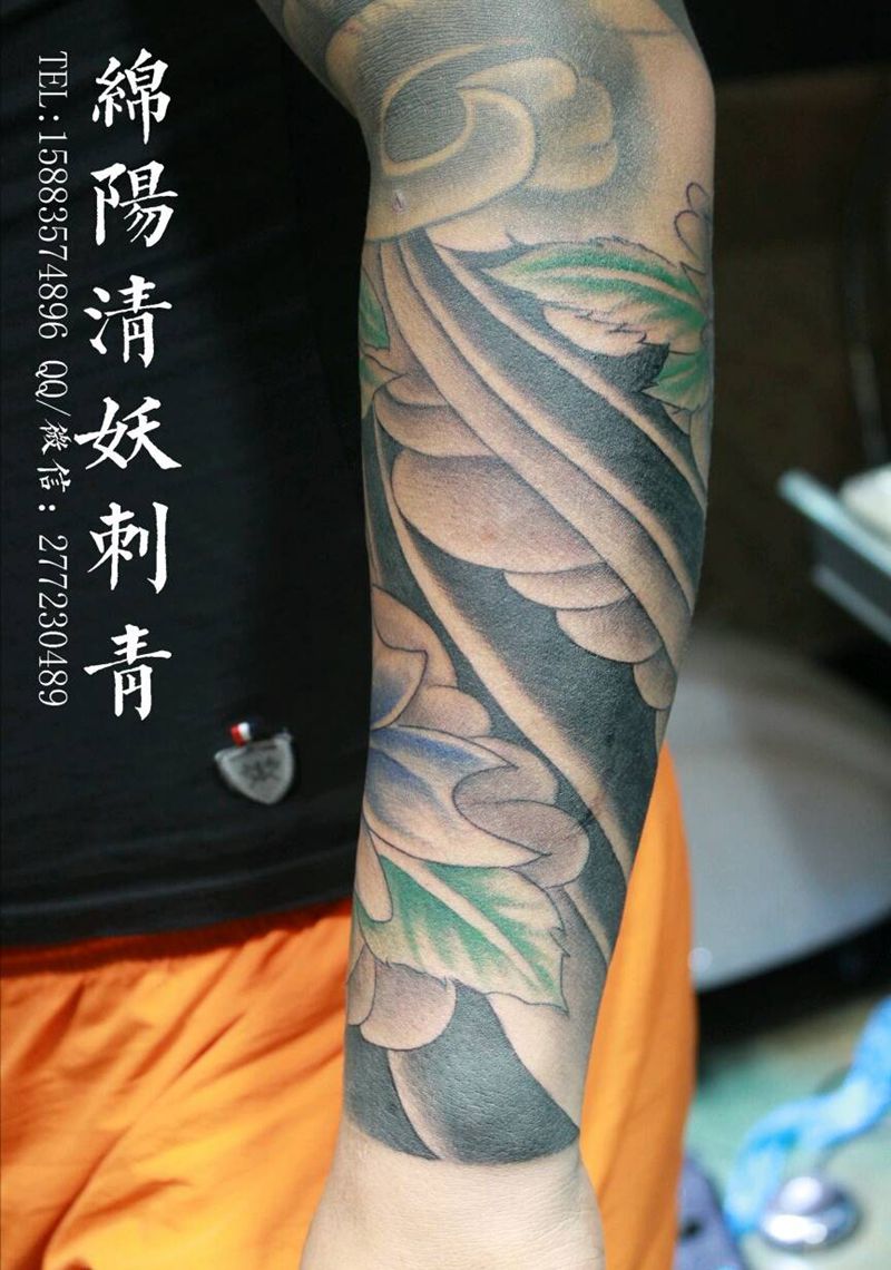 花臂纹身图片