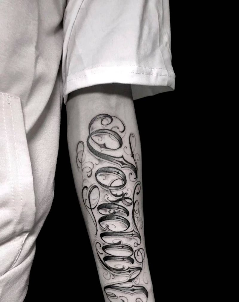 就是要炸(｡ì _ í｡)纹身图片_手臂纹身图案